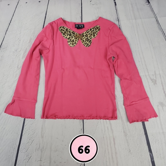 the childrens place medium pink long sleeve top ( 5 for $20 ) - Picture 1 of 7